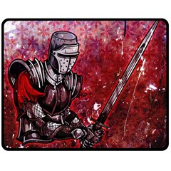 Knight Double Sided Fleece Blanket (Medium) 