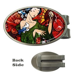 Geisha Geisha Money Clips (oval)  by ExtraGoodSauce