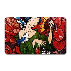 Geisha Geisha Magnet (rectangular) by ExtraGoodSauce