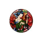 Geisha Geisha Hat Clip Ball Marker (4 pack) Front