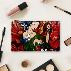 Geisha Geisha Cosmetic Bag (medium) by ExtraGoodSauce