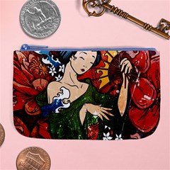 Geisha Geisha Large Coin Purse by ExtraAwesomeSauce