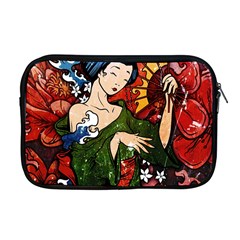 Geisha Geisha Apple Macbook Pro 17  Zipper Case by ExtraAwesomeSauce