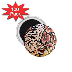 White Tiger 1 75  Magnets (100 Pack)  by ExtraGoodSauce