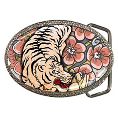 White Tiger Belt Buckles by ExtraGoodSauce