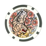 White Tiger Poker Chip Card Guard (10 pack) Back