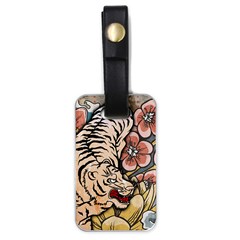 White Tiger Luggage Tag (one Side) by ExtraGoodSauce