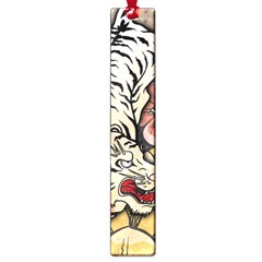 White Tiger Large Book Marks by ExtraGoodSauce