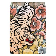 White Tiger Removable Flap Cover (l) by ExtraAwesomeSauce