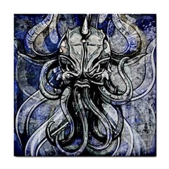 Kraken Tile Coaster by ExtraGoodSauce