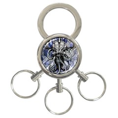 Kraken 3-ring Key Chain by ExtraAwesomeSauce