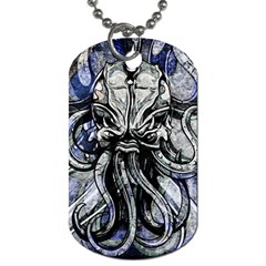 Kraken Dog Tag (one Side) by ExtraGoodSauce