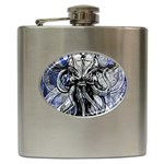 Kraken Hip Flask (6 oz) Front