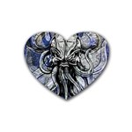 Kraken Heart Coaster (4 pack)  Front