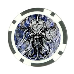 Kraken Poker Chip Card Guard by ExtraAwesomeSauce