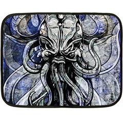 Kraken Fleece Blanket (mini) by ExtraGoodSauce