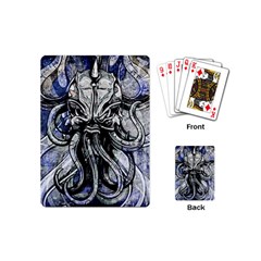 Kraken Playing Cards Single Design (mini) by ExtraGoodSauce