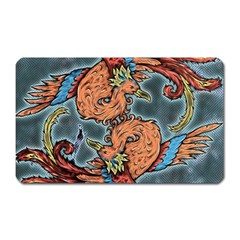 Chinese Phoenix Magnet (rectangular) by ExtraAwesomeSauce