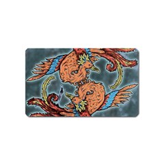 Chinese Phoenix Magnet (name Card) by ExtraGoodSauce