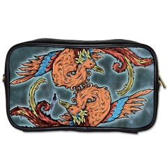 Chinese Phoenix Toiletries Bag (one Side) by ExtraGoodSauce