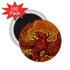 Phoenix Rising 2 25  Magnets (100 Pack)  by ExtraAwesomeSauce