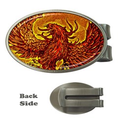 Phoenix Rising Money Clips (oval)  by ExtraGoodSauce