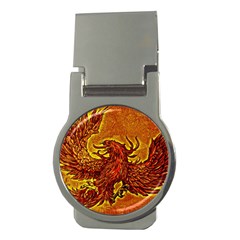 Phoenix Rising Money Clips (round)  by ExtraAwesomeSauce