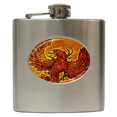 Phoenix Rising Hip Flask (6 Oz) by ExtraGoodSauce