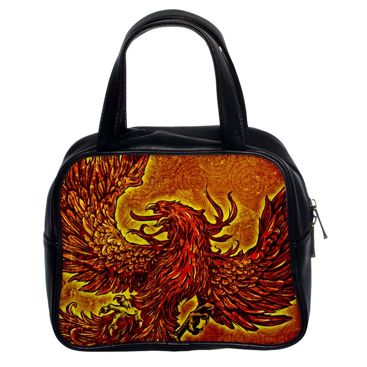 Phoenix Rising Classic Handbag (Two Sides)