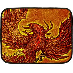 Phoenix Rising Fleece Blanket (mini) by ExtraGoodSauce