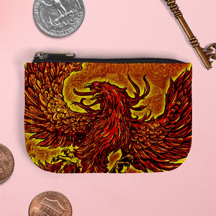 Phoenix Rising Mini Coin Purse