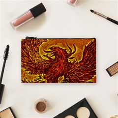 Phoenix Rising Cosmetic Bag (small) by ExtraGoodSauce