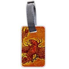 Phoenix Rising Luggage Tag (one Side) by ExtraGoodSauce