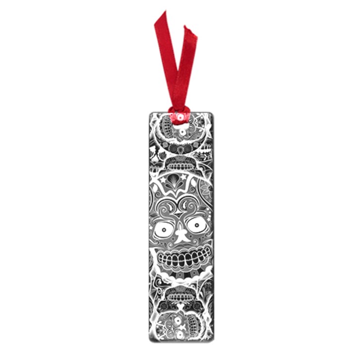 Sugar Skulls Bw Small Book Marks