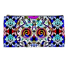 Sugar Skull Pattern 2 Pencil Case by ExtraGoodSauce