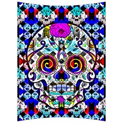 Sugar Skull Pattern 2 Back Support Cushion