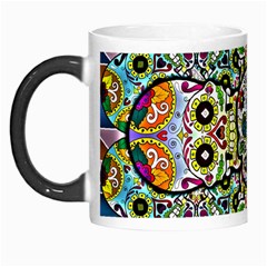 Sugar Skulls Pattern Morph Mugs by ExtraGoodSauce