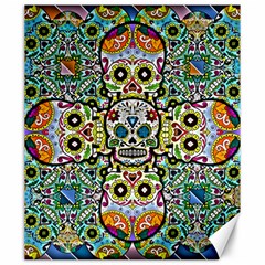 Sugar Skulls Pattern Canvas 20  X 24  by ExtraGoodSauce