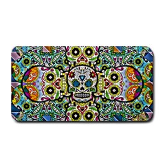 Sugar Skulls Pattern Medium Bar Mats