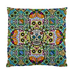 Sugar Skulls Pattern Standard Cushion Case (one Side) by ExtraGoodSauce