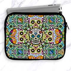 Sugar Skulls Pattern Apple Ipad 2/3/4 Zipper Cases by ExtraGoodSauce