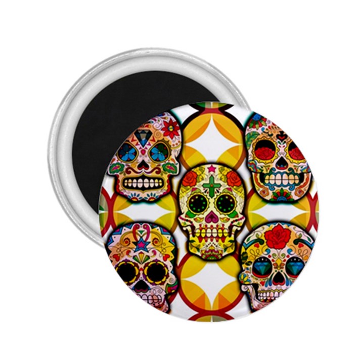 Sugar Skulls 2.25  Magnets