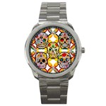 Sugar Skulls Sport Metal Watch Front