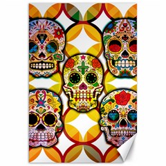 Sugar Skulls Canvas 20  X 30  by ExtraGoodSauce