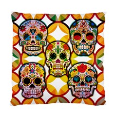 Sugar Skulls Standard Cushion Case (one Side) by ExtraGoodSauce