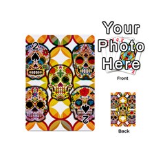 Sugar Skulls Playing Cards 54 Designs (mini) by ExtraGoodSauce