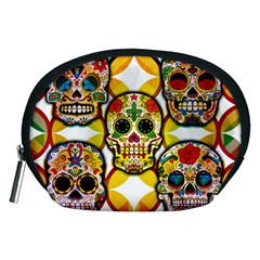 Sugar Skulls Accessory Pouch (medium) by ExtraGoodSauce