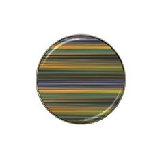 Multicolored Linear Abstract Print Hat Clip Ball Marker