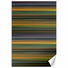 Multicolored Linear Abstract Print Canvas 12  X 18  by dflcprintsclothing