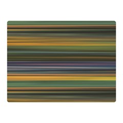 Multicolored Linear Abstract Print Double Sided Flano Blanket (mini) 